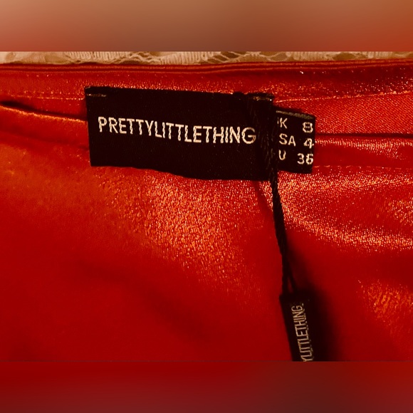 PrettyLittleThing, NWT Shiny and Curvy Dress, Size Small - Picture 11 of 13